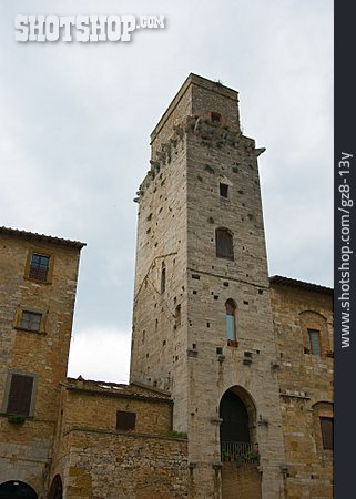 
                Geschlechterturm, San Gimignano                   