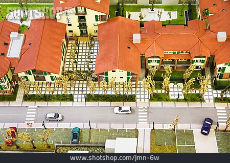 
                Wohngebiet, Architekturmodell                   