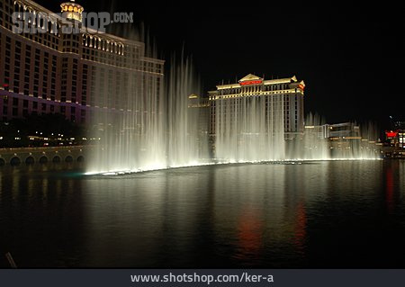 
                Hotel, Las Vegas, Bellagio, Fountains Of Bellagio                   