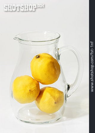 
                Glaskrug, Zitrone                   