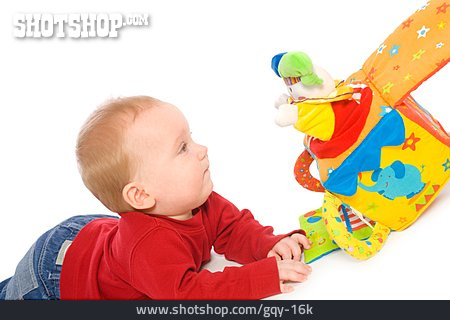 
                Kleinkind, Spielzeug, Kasper                   