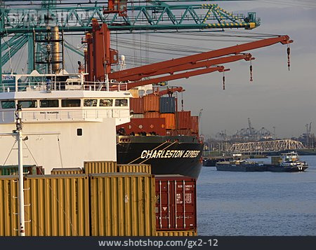 
                Hafen, Containerhafen, Antwerpen                   
