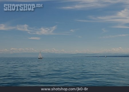 
                See, Segelboot, Bodensee                   