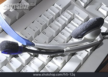 
                Headset, Computertastatur                   