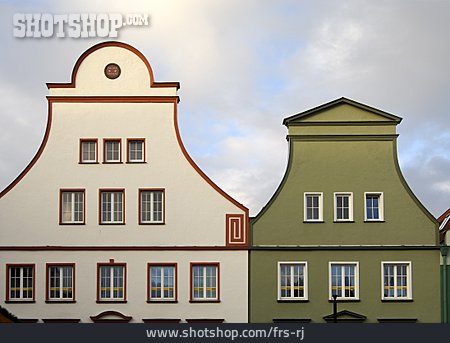 
                Hansestadt, Hausfassade                   