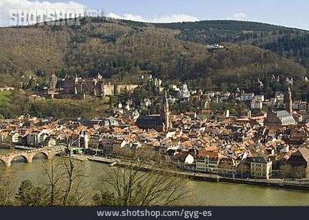 
                Stadtansicht, Heidelberg                   