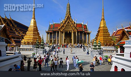 
                Thailand, Wat Phra Kaeo, Prasart Phra Thepbidorn                   