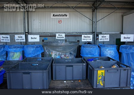 
                Recycling, Mülltrennung, Kunststoff-recycling                   