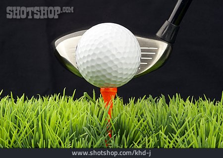 
                Golf, Golfball, Abschlag                   