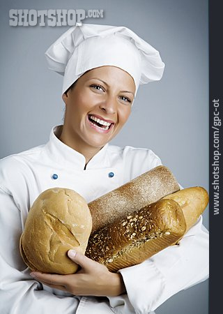 
                Brot, Bäckerhandwerk, Bäckerin                   