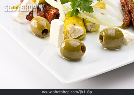 
                Griechische Küche, Gefüllte Peperoni                   