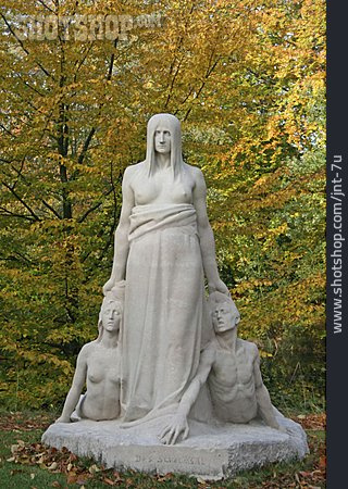 
                Skulptur, Statue, Hamburger Stadtpark                   