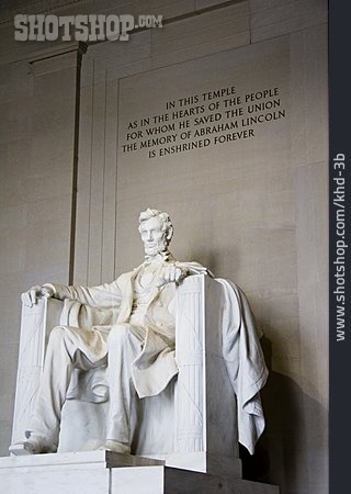 
                Usa, Lincoln Memorial, Washington D.c.                   