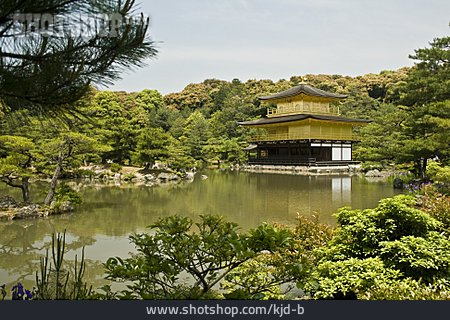 
                Japan, Kyoto, Kinkaku-ji, Kinkaku-ji-tempel                   