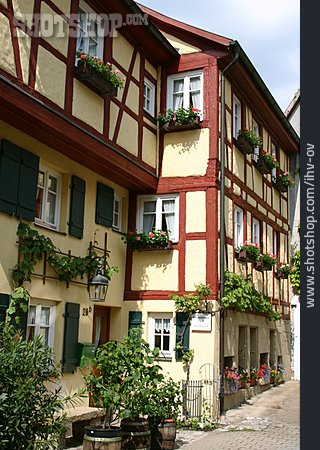 
                Fachwerkhaus, Rothenburg Ob Der Tauber                   
