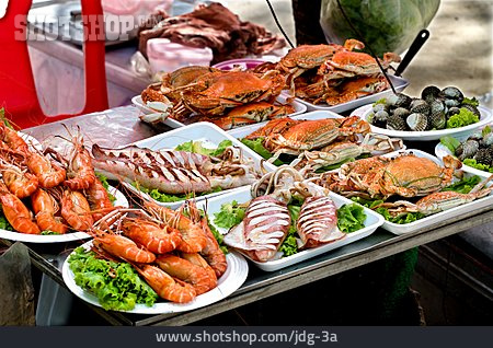 
                Asiatische Küche, Meeresfrüchte, Seafood, Garküche                   