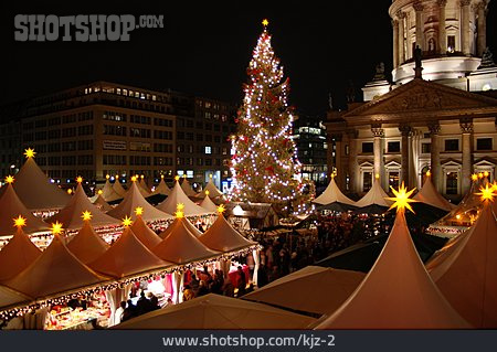 
                Berlin, Weihnachtsmarkt, Gendarmenmarkt                   