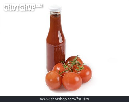 
                Tomate, Tomatenketchup, Ketchupflasche                   