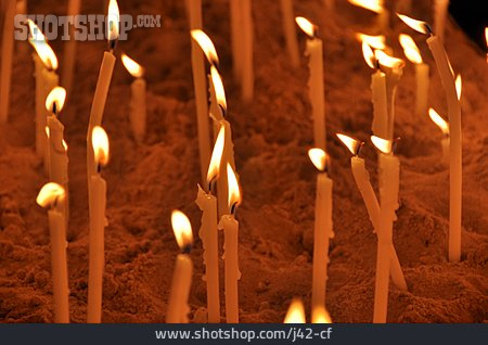 
                Hoffnung & Glaube, Kerze, Opferkerze                   