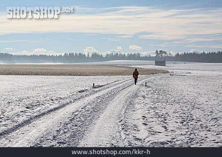 
                Schneelandschaft, Winterspaziergang                   