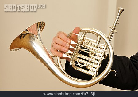 
                Blasinstrument, Musikinstrument, Waldhorn                   