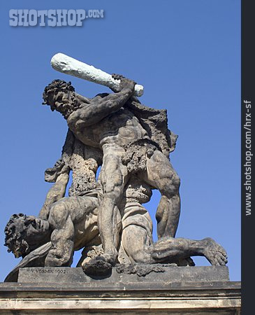 
                Skulptur, Prag                   