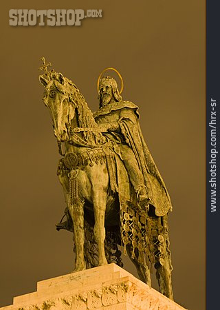 
                Reiterstandbild, Heiliger, Heiliger Stephan                   