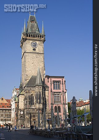 
                Rathaus, Rathausturm, Prag                   