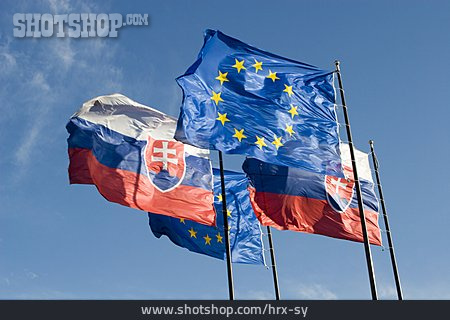 
                Europa, Nationalflagge, Slowakei                   