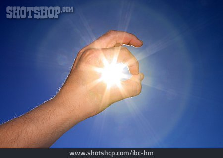 
                Licht, Hand, Leuchten, Sonnenenergie                   