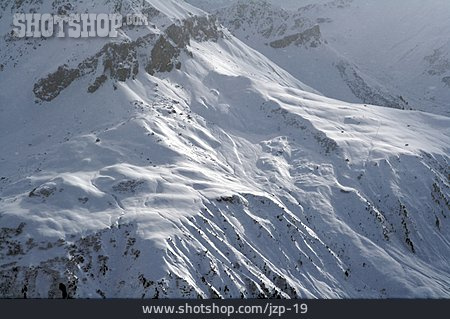 
                Gebirge, Verschneit, Alpen, Hochalpin                   