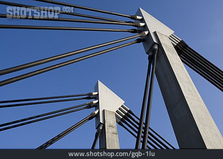 
                Stahlseil, Hängebrücke                   