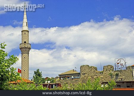
                Moschee, Minarett, Amasra                   