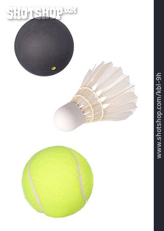 
                Federball, Tennisball, Squashball                   