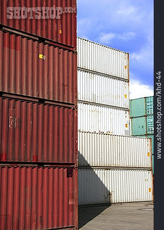 
                Stapel, Container, Containerhafen                   