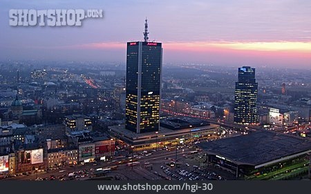
                Stadtansicht, Hauptbahnhof, Warschau                   
