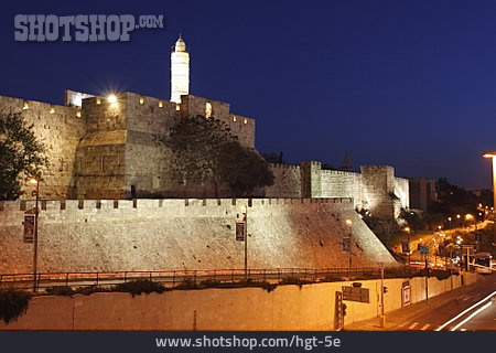 
                Stadtmauer, Jerusalem, Israel                   