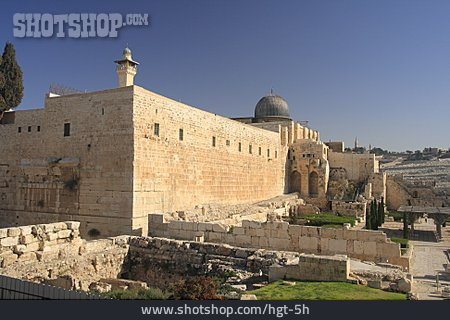
                Tempelberg, Jerusalem, Südmauer                   