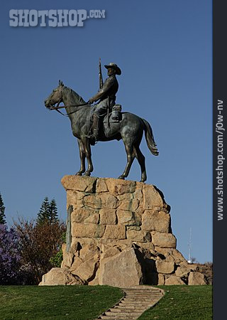 
                Reiterstandbild, Windhoek, Südwester Reiter                   