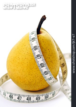 
                Dieting, Pear, Tape Measure                   