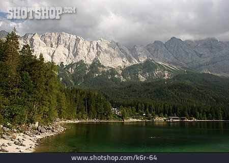 
                Zugspitze, Wettersteingebirge, Eibsee                   