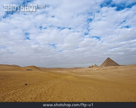 
                Wüste, Sahara, ägypten, Pyramide                   