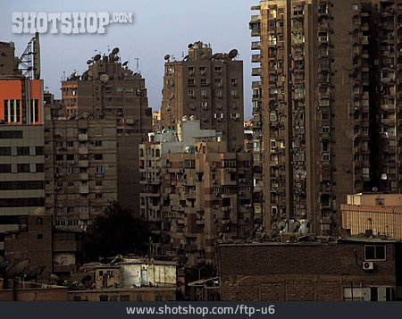 
                Wohnhaus, Städtisches Leben, Kairo                   