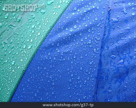 
                Regenschirm, Regentropfen                   