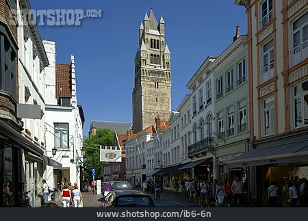 
                Altstadt, Belgien, Brügge, St.salvator Kathedraal                   