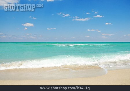 
                Meer, Sandstrand, Florida                   