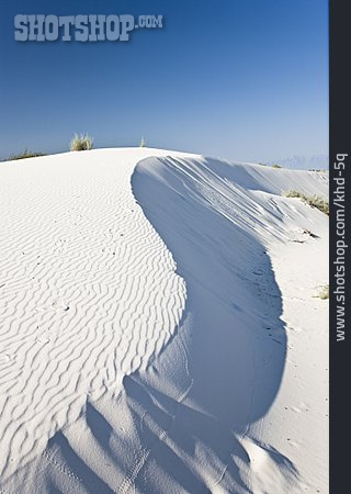 
                Düne, White Sands National Monument, Gipsdüne                   
