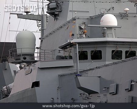 
                Radar, Kriegsschiff, Radargerät                   