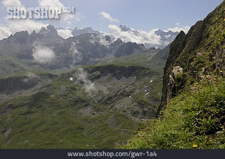 
                Gebirge, Schweiz, Glarner Alpen                   