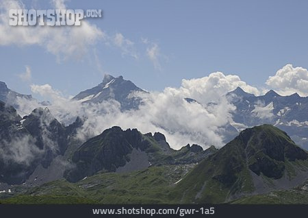 
                Gebirge, Schweiz, Glarner Alpen                   